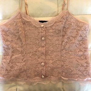 Top Shop Lingerie Inspired Cami